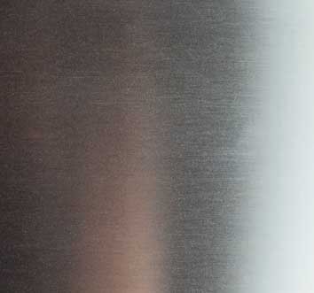 plaque inox brossé A coller